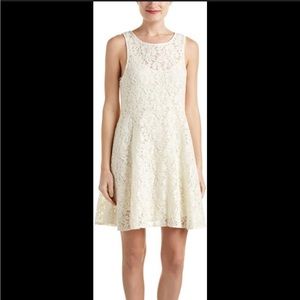 Free People Cream Dress